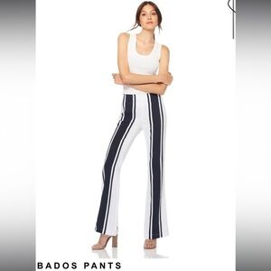 NEW with tags Ecru Striped Bados Pants